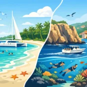 Saona Island vs Catalina Island: Which Day Trip?