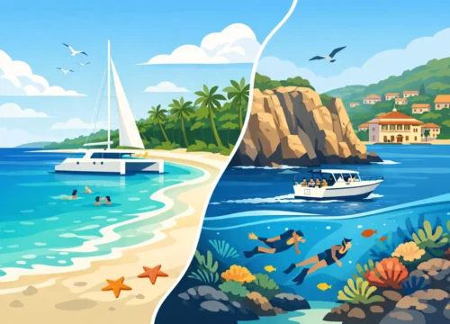 Saona Island vs Catalina Island: Which Day Trip?