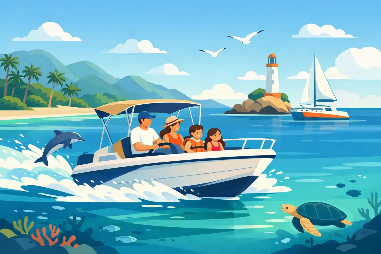 Family Boat Excursions in the Dominican Republic