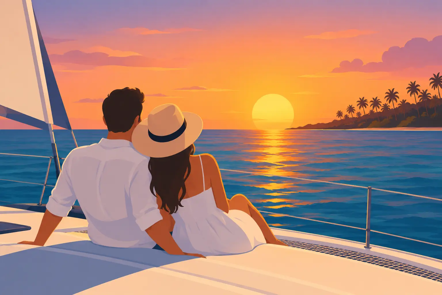 Romantic Dominican Sunset Cruise for Couples 1 Romantic Dominican Sunset Cruise for Couples