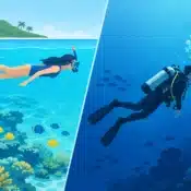 Snorkeling Versus Scuba Diving Trips Compared